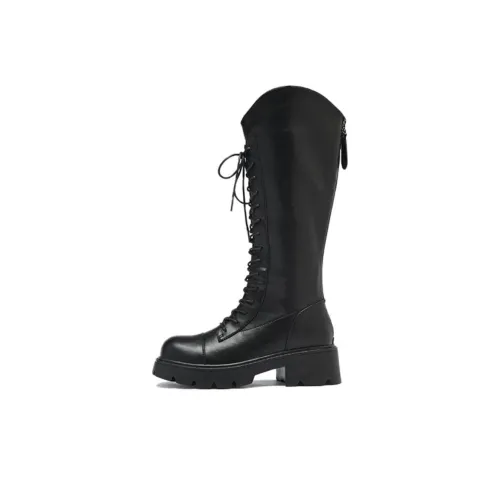 AGSDON Женские высокие сапоги до колена