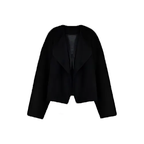 MARIE·COCO Черное пальто женские куртки