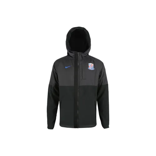 Nike Черный Унисекс Футбольные Джерси