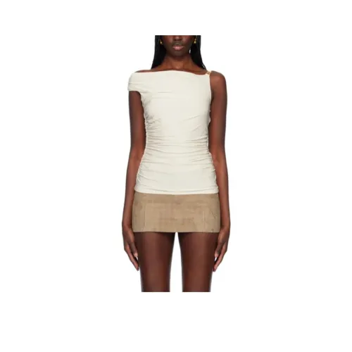 AMIRI Экрю Женские T-рубашки