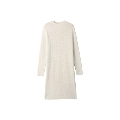 X MOOM Длинное платье с длинными рукавами женское