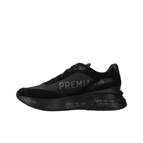 PREMIATA Moerun Low Топ Повседневная обувь Женская Черная