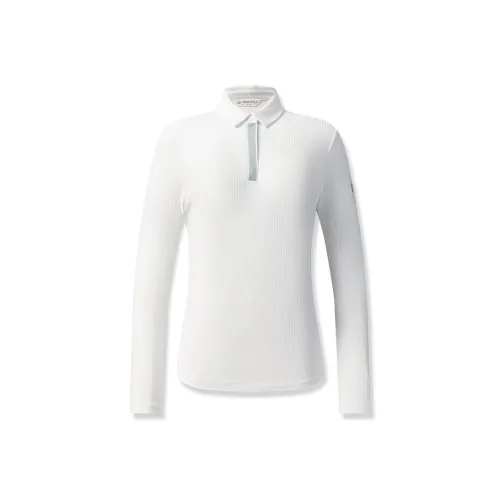 FILA GOLF серия Поло Женское Нефритовый Белый