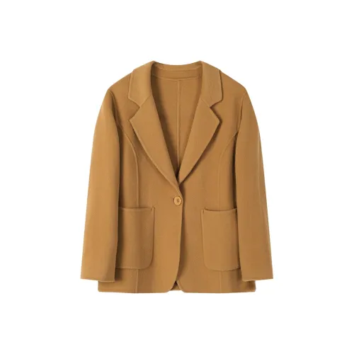 Beast King Cropped Pure Wool Jacket Women's