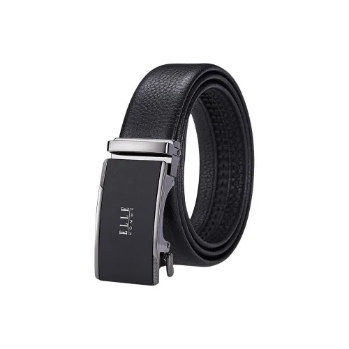 ELLE HOMME Ремни из натуральной коровьей кожи мужской металлический золотой серебряный ширина 3,5 см