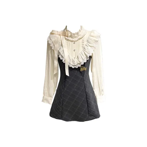 PAVLISOVA Длинное платье с длинными рукавами женское