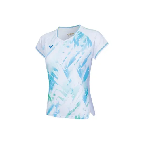 Victor Лунно-белый Женские T-рубашки