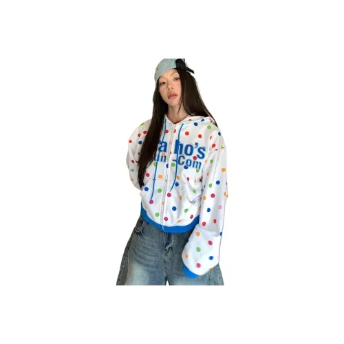 YICHEN Белый Женский Свитшот