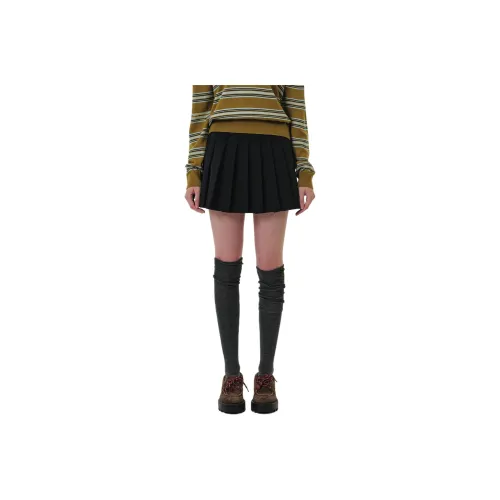 GRVRGROVE FW25 Повседневные короткие юбки Женские