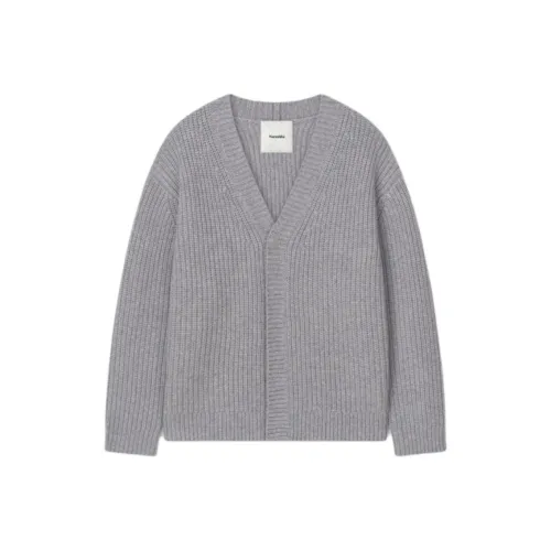 NANUSHKA Светло-серый унисекс трикотаж