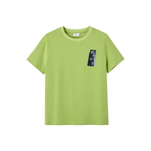 FYUT Желтый Унисекс T-рубашки