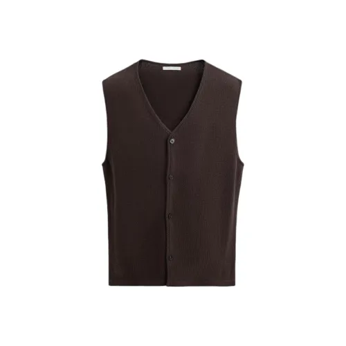 ZARA Коричневый Мужские Майки