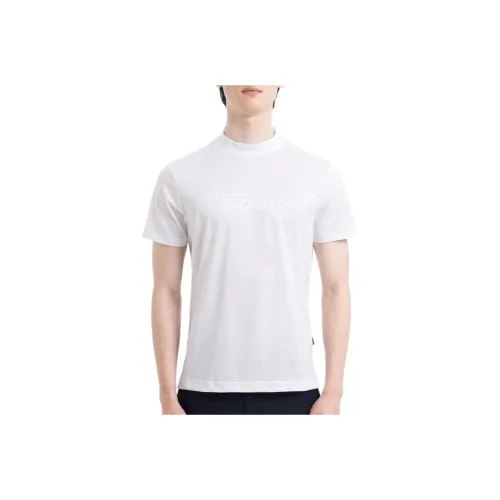 TITLEIST Белая Мужская Футболка