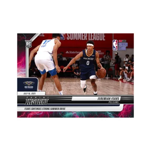 PANINI 2025 26 Баскетбол NBA INSTANT Джеремайя Фелс 40 Лайтнинг Спортивные карты 1 шт