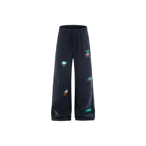 51XXHA Унисекс Повседневные Брюки