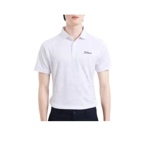 TITLEIST Белая Мужская Поло