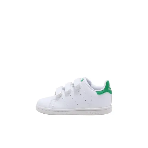 Adidas Originals Stan Smith Устойчивая к истиранию Низкая Обувь для малышей и младенцев