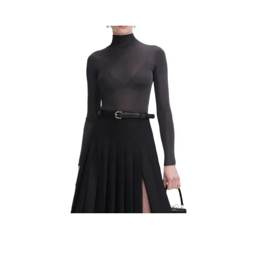 Self Portrait Темно-серый Женский Трикотаж