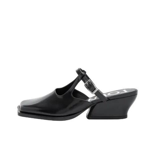 LOEWE Onda Домашние тапочки Женские Черные