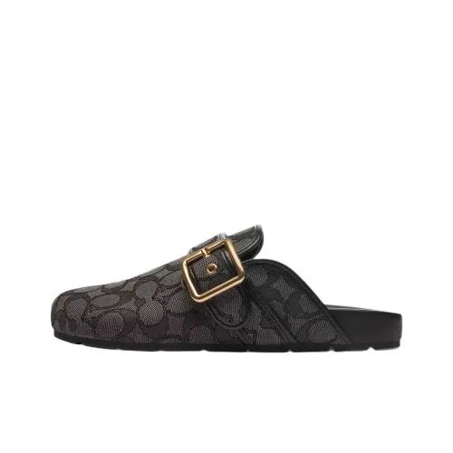 COACH Домашние тапочки Женские Черный