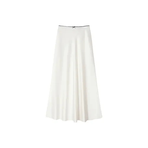 UENA Белый В наличии Женские Повседневные Длинные Юбки