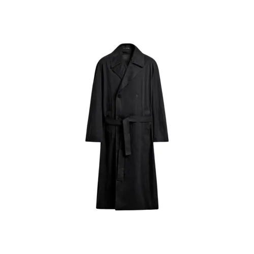 ZARA Черный Мужской Тренч