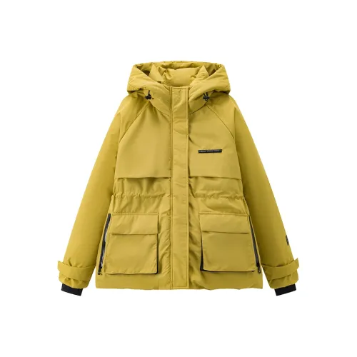 ONNFB Желтый Женские пуховики