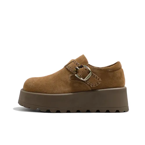 MIS. DANNY Винтаж Маленькие Кожаные Туфли Женские