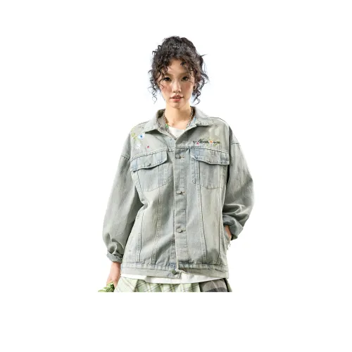 Nuthink Унисекс Джинсовые Куртки