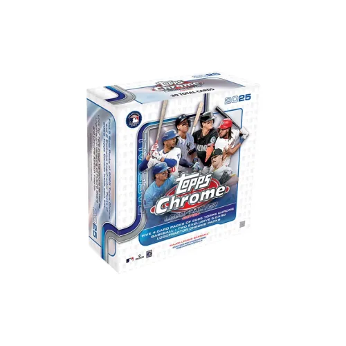 Topps 2025 Баскетбол MLB Topps Chrome Звезда Карта Logofractor Спортивные Карты Целая Коробка