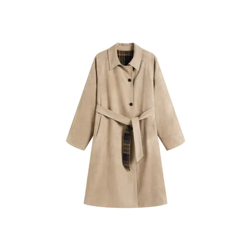 Atry Хаки Унисекс Тренч