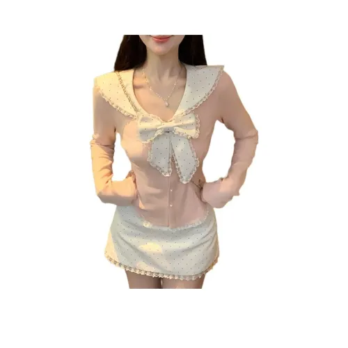 REMOULD Pink Women's Skirt Sets