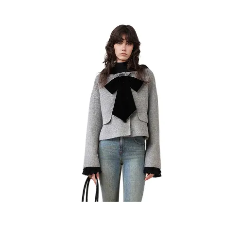 JORYAweekend Светло-серый Женский Пальто