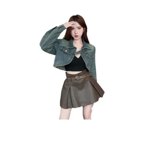 REMOULD Синий Женские Джинсовые Куртки