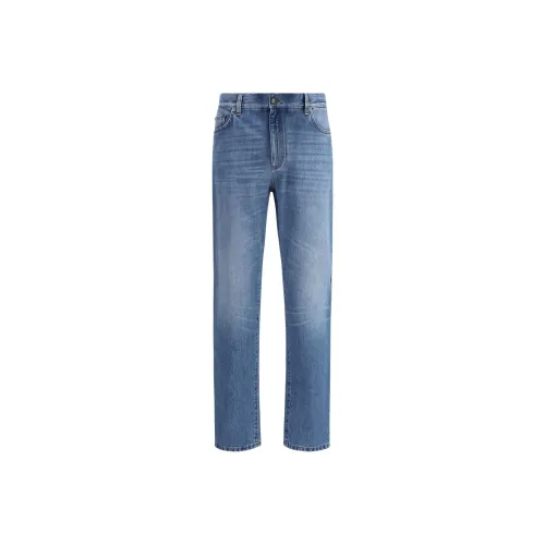 Ermenegildo Zegna Blue Men's Jeans Эргенжильдо Зегна Синий Мужской Джинсы