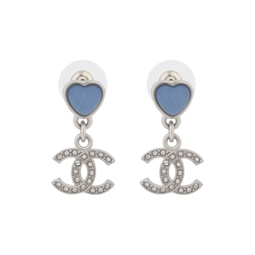 CHANEL Серьги с дизайном в форме сердца, унисекс
