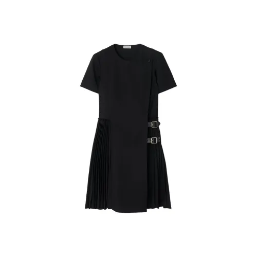 Burberry FW25 Короткий рукав Платье Женское