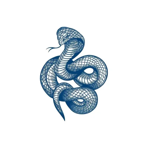 LIEJI Знак Змеи Жалоба Травяной Тату Стикер