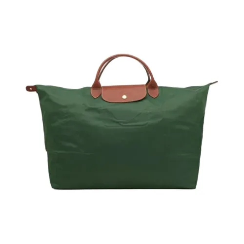 LONGCHAMP Le Pliage Нейлон Путешественная Сумка Сумка через плечо Большая Женская UK Зеленая