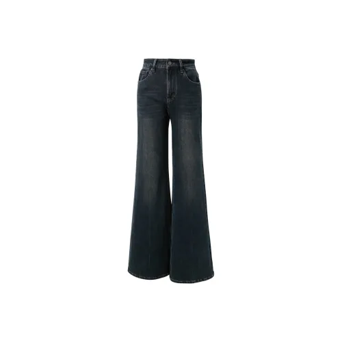 3COLOUR Классический черный Женские Джинсы