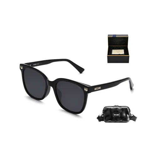 MOSCHINO Пластиковая оправа Квадратные Солнцезащитные очки Унисекс