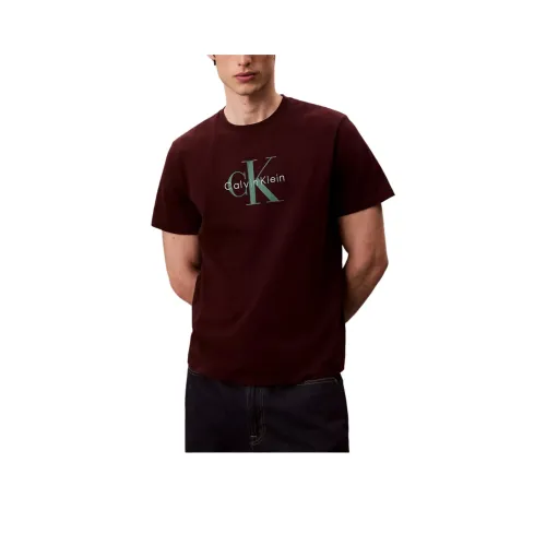 Calvin Klein Morocco Коричневый Мужская T-рубашка