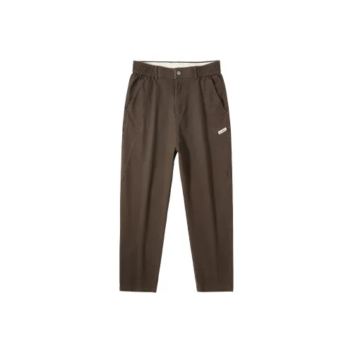 UKTK Кофе Мужские Повседневные Брюки