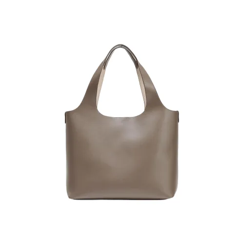 ZARA Полиуретан Сумка через плечо Стандартная Женская Серого цвета