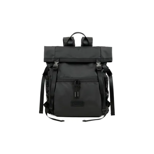 BIOTFO Полиуретан Рюкзак Мужской Черный