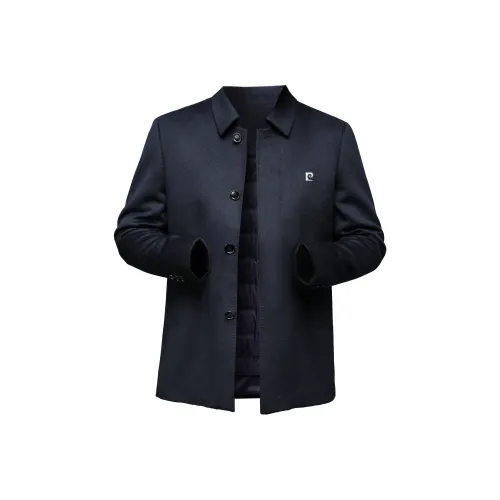 PIERRE CARDIN Темно-синий Мужской Пальто