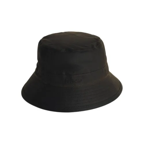 BARBOUR 100% хлопок Шляпы ведра Мужской Темно-зеленый