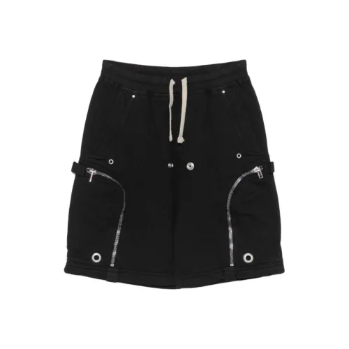 RICK OWENS совместный бренд Черные Kids Short