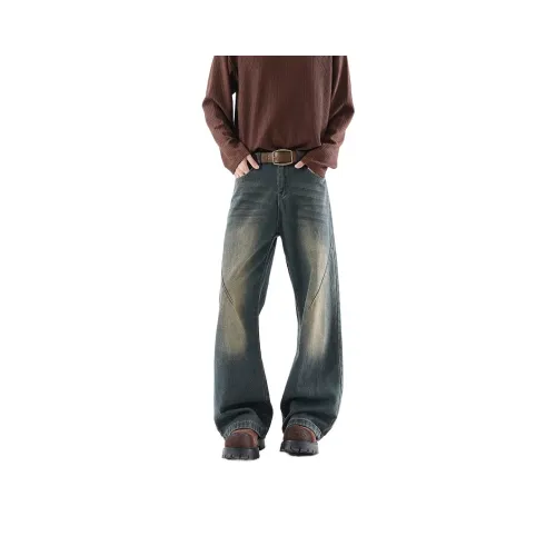 JIARONG Унисекс Джинсы