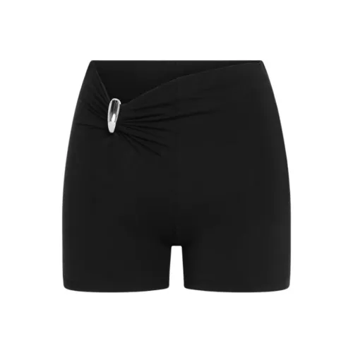 Khy x GRACE LING GRACE LING Коллаборация FW25 Pierced Мини Короткие Повседневные Шорты Женские